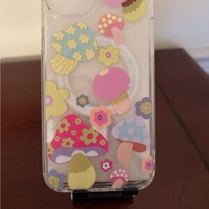 Phone 15 plus cases with mushrooms.